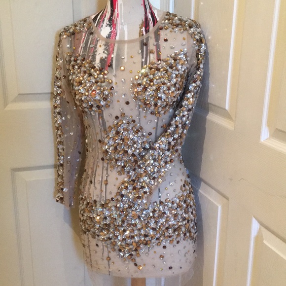 Beaded Cocktail Dress